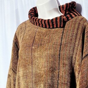 Vermont Artisan Handwoven Oversized Sweater Shirt (XL)